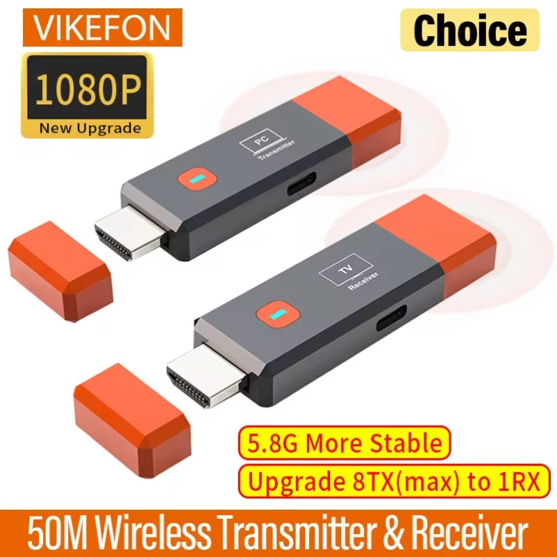 Home Cinema Wireless - Dongle Stik TV Extender Penerima Pemancar
