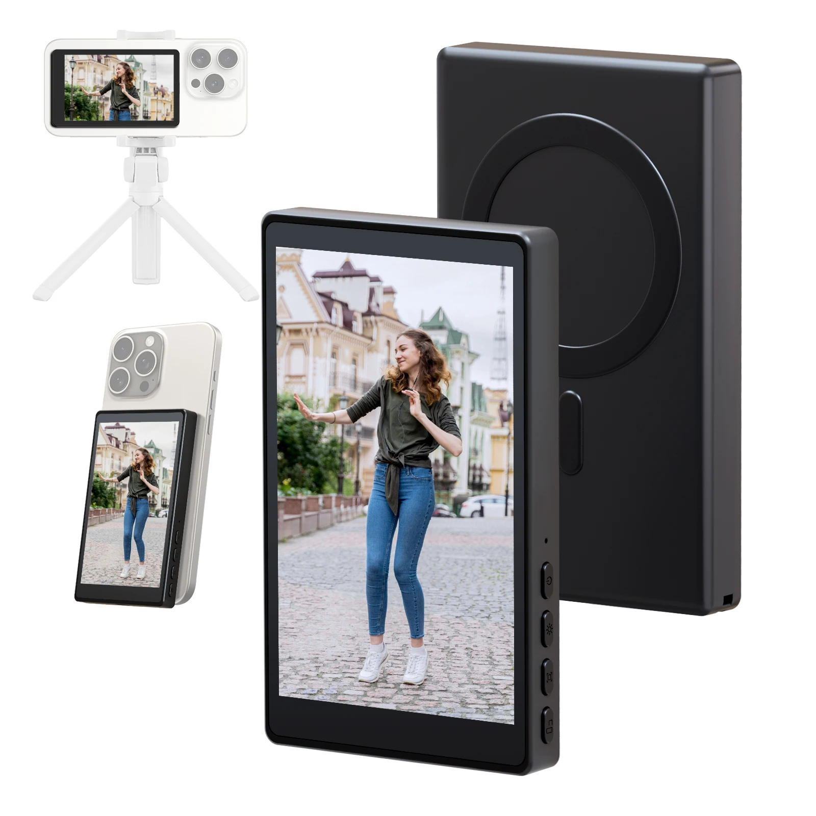 Home Cinema Wireless - Layar Monitor Nirkabel Kamera Belakang Smartphone