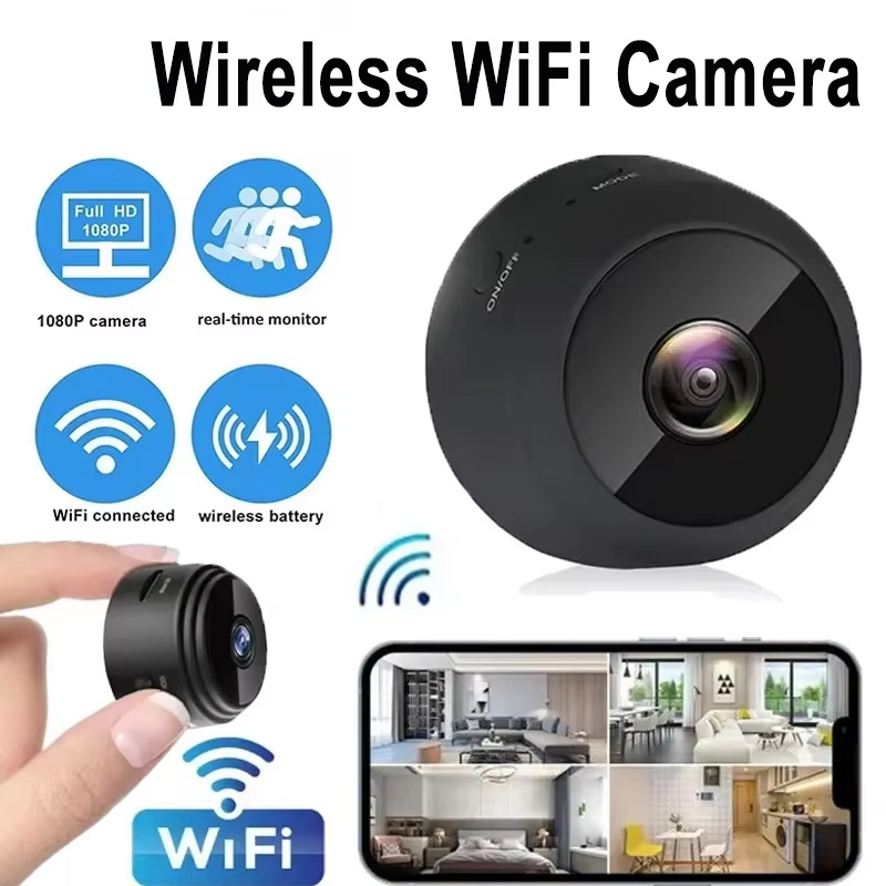 Home Cinema Wireless - Kamera A9 Baru Wifi 1080p HD