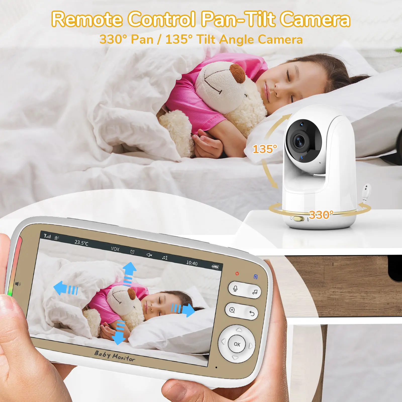 VB803 PRO Monitor Bayi dengan  - Home Cinema Wireless ulasan dan harga
