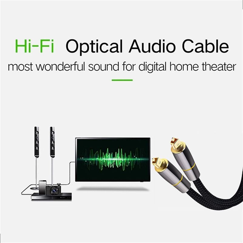 HIFI 5.1 Digital SPDIF Kabel A - Home Cinema Tv ulasan dan harga