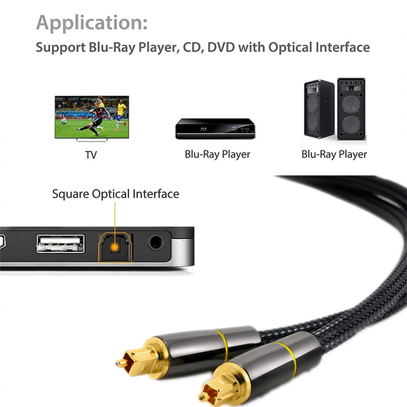 HIFI 5.1 Digital SPDIF Kabel A - Home Cinema Tv ulasan dan harga