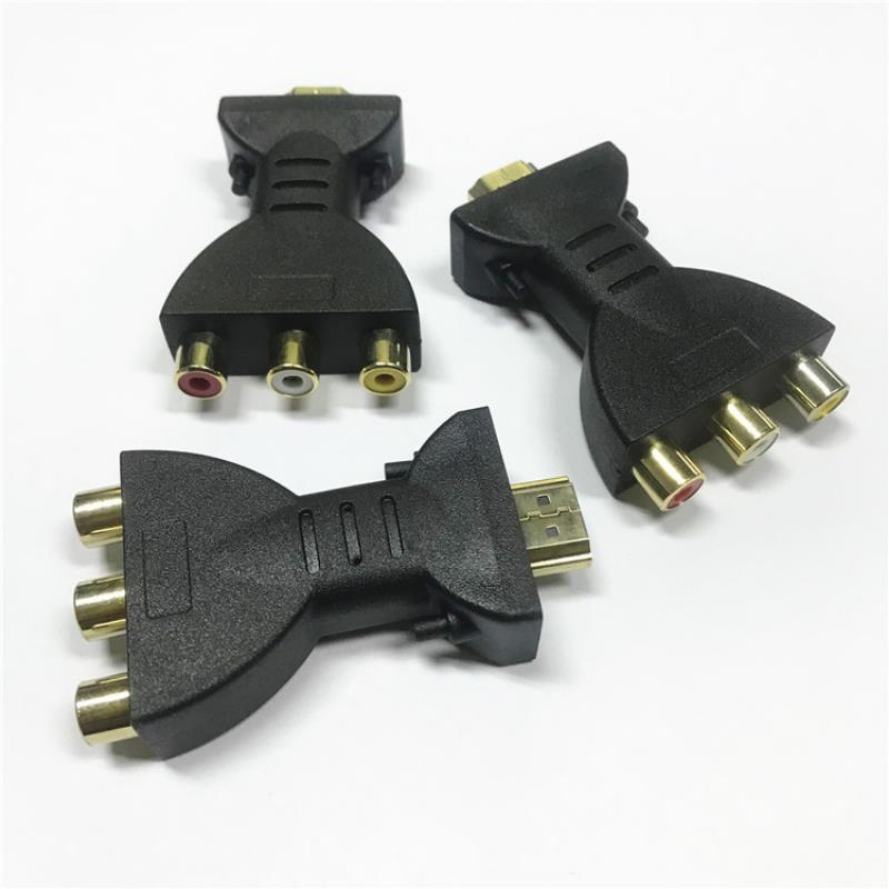 Adaptor Komposit AV Ke HDTV 3  - Home Cinema Tv ulasan dan harga