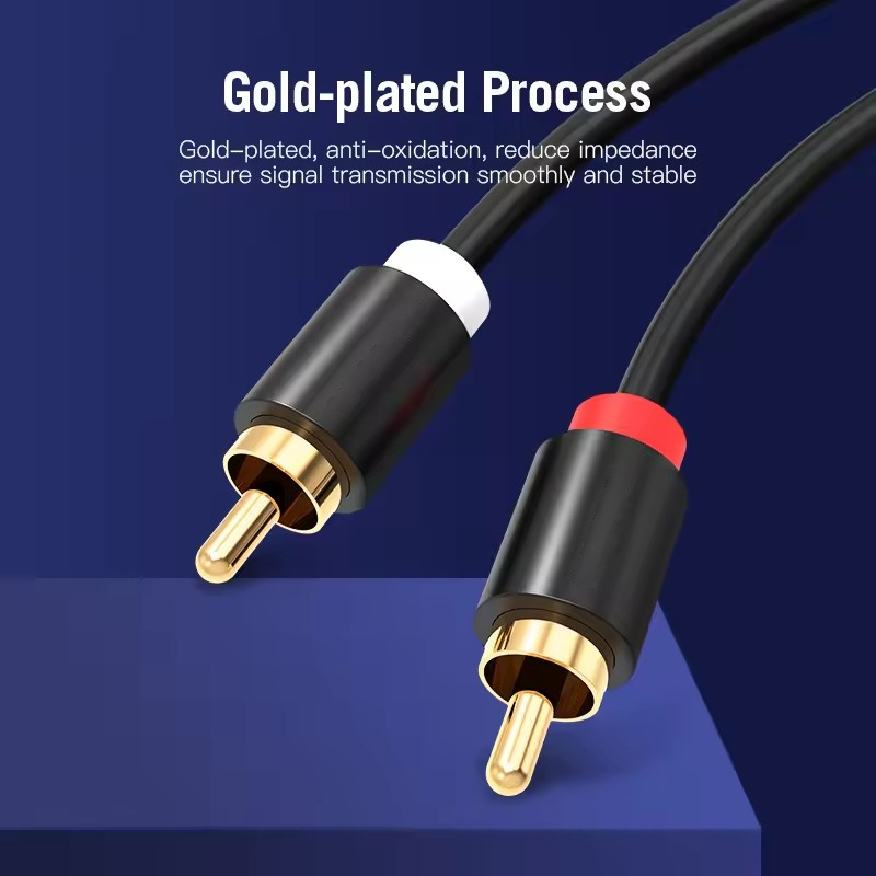 Kabel RCA Stereo HIFI 2RCA Ke  - Home Cinema Tv ulasan dan harga