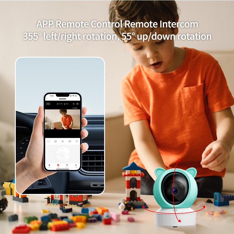 Danmini TUYA Monitor Bayi Kont - Home Cinema Wireless ulasan dan harga