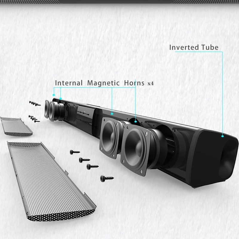 Speaker Bluetooth 40W, Speaker - Home Cinema Chairs ulasan dan harga