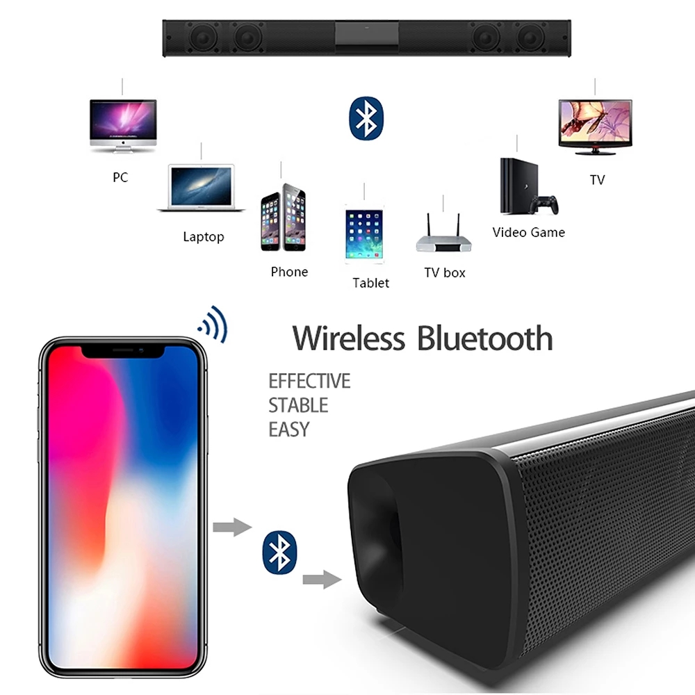 Speaker Bluetooth 40W, Speaker - Home Cinema Chairs ulasan dan harga