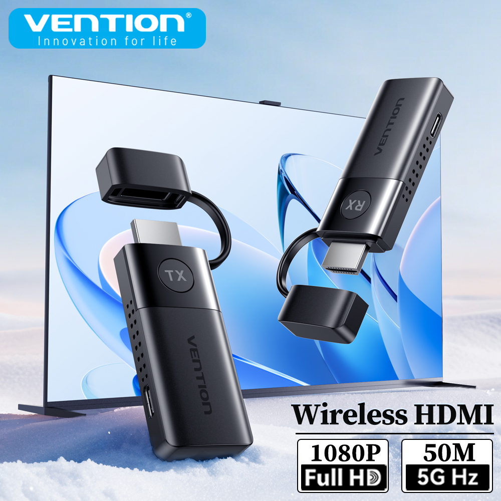 Vention Pemancar dan Penerima  - Home Cinema Wireless ulasan dan harga